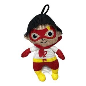 Ryan's World Plush Mesh Super Hero Doll Figure‎ Stuffed Toy 11"